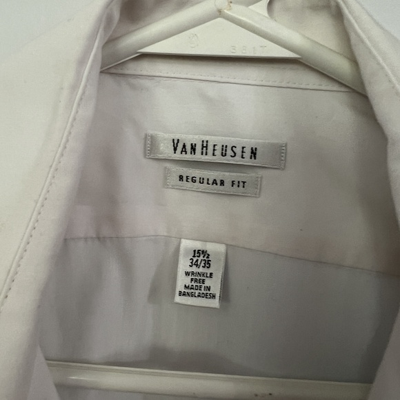 2 Van Heusen Long Sleeve Dress Shirt 15 1/2 Business Classic Professional - Picture 2 of 4
